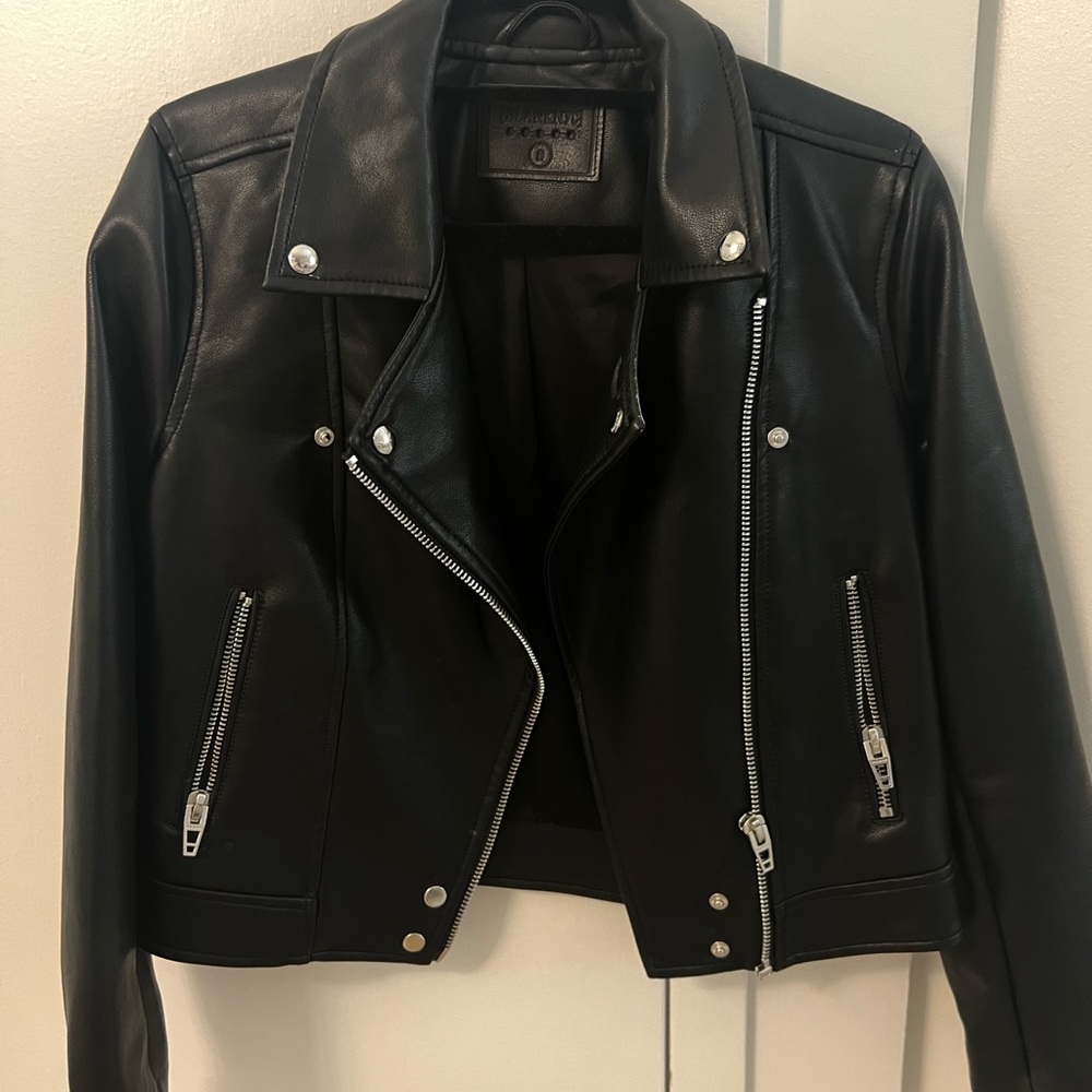 Blank NYC Vegan Moto Coat